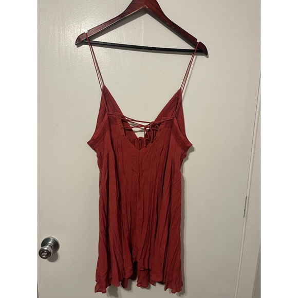 Free People First Love Fit + Flare Mini Dress Size Medium - Picture 4 of 5